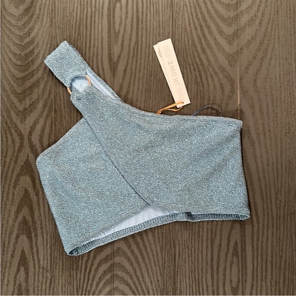 House of Harlow 1960 Sparkly Crop Top & Skirt - New - Picture 8 of 10